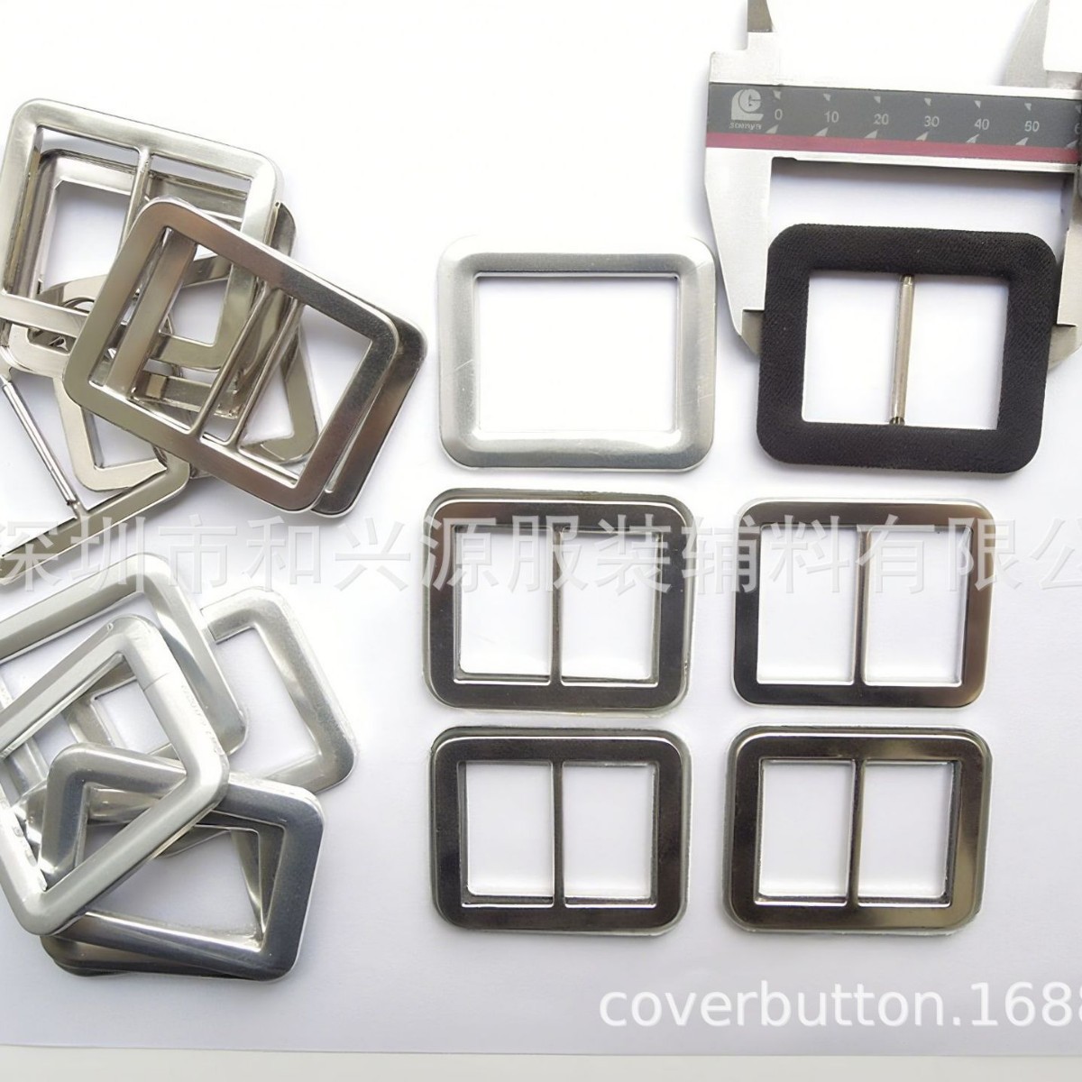 现货批发布包扣胚包布扣胚毛胚三档扣包布腰带扣胚钮扣