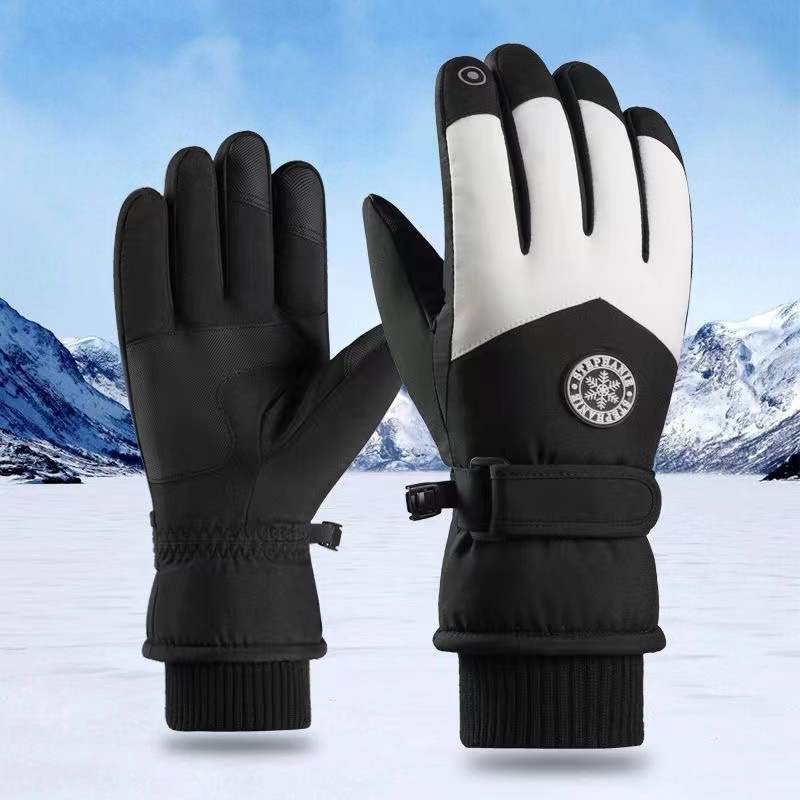 LZW圆标滑雪男款黑白