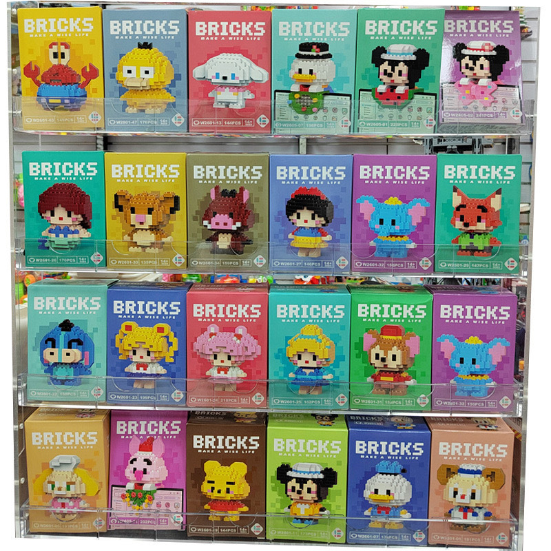 Compatible with Lego Microparticles Building Blocks Cartoon Doll Children's Assembled Small Toys Stall Pendant Gift Wholesale Stall Compatible with Lego Microparticles Building Blocks Cartoon Doll Children's Assembled Small Toys Stall Pendant Gift Wholesale Stall