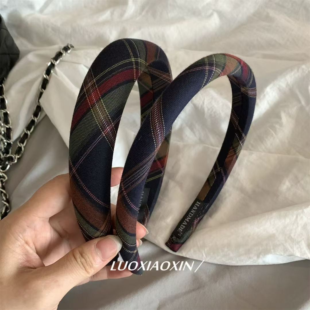 Otoño y invierno Meilade coreano retro estricto esponja cabeza de banda nueva variedad de terciopelo alto cráneo ancho banda de cabello mayorista