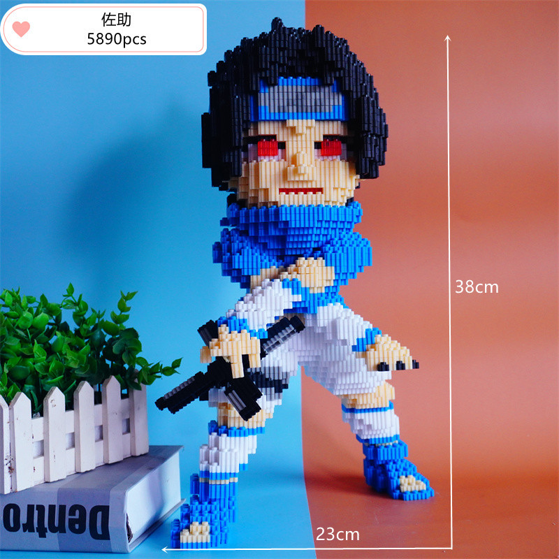 CLS Trendy Le Sen pequeños gránulos ensamblados bloques de construcción Linabel rompecabezas juguetes para niños regalos para niños y niñas