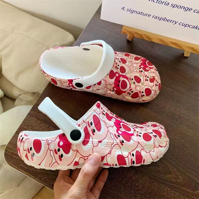 Children's Sandals Summer Baby Comfortable Breathable Foot-free Home Parent-child Male Middle and Old Children Non-slip Wear-resistant Beach Shoes