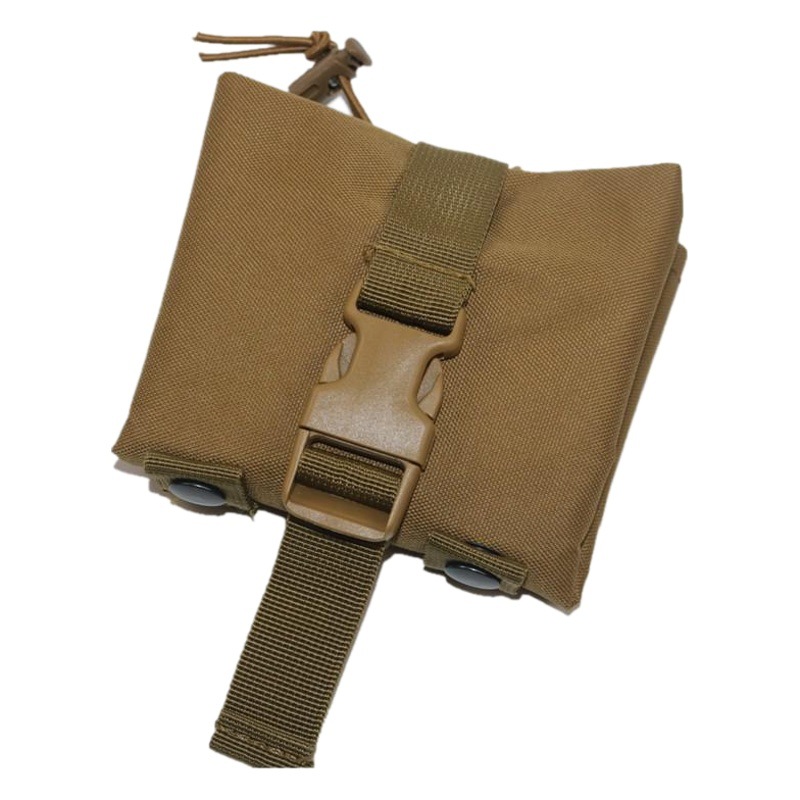 Bolsa de reciclaje plegable bolsa de almacenamiento de artículos diversos accesorios de Molle bolsa colgante deportes al aire libre multifuncional bolsa de cintura pequeña