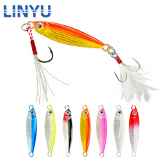 MAPAI Lure Iron Plate Lead Fish Bionic Attractant Three-Prong Hook Largemouth Bass Attractant Long-Range Shore Casting Iron Plate Lure Wholesale