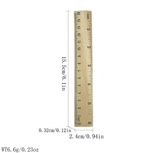 �S�����lֱ��ľ��ľ��15/20/30cm�����p�̶ȳ��ӌW���W���ľ߳�