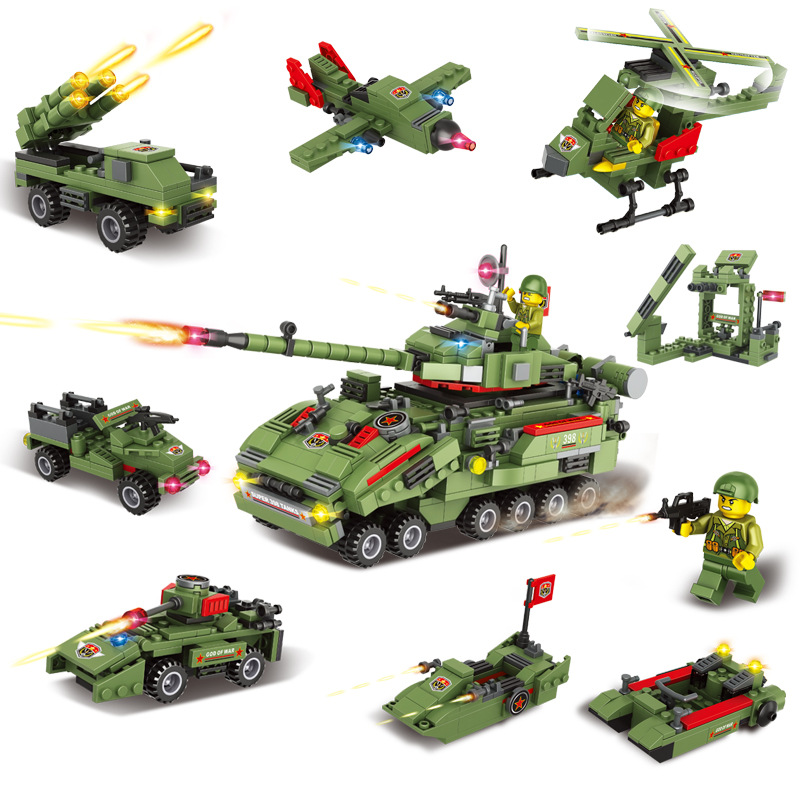 398-9, танк T-90 (816 гранул+2 человека+детали разборщики+инструкции)