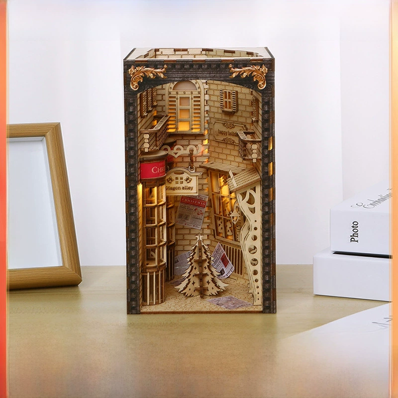 Объемная головоломка, реалистичная деревянная минифигура, в 3D формате, раннее образование