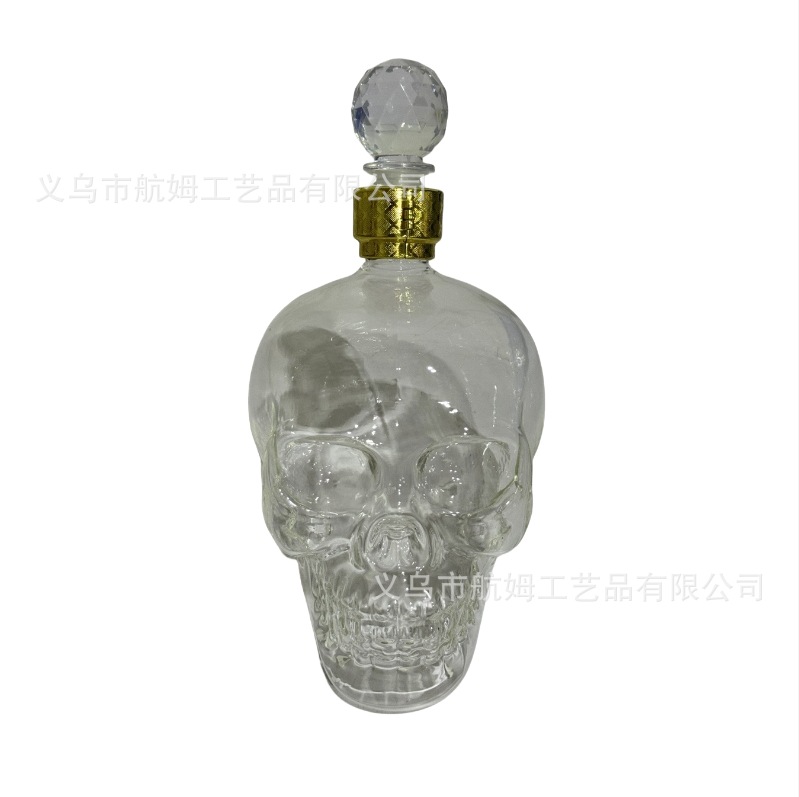 위스키병 [해골풍/17cm]