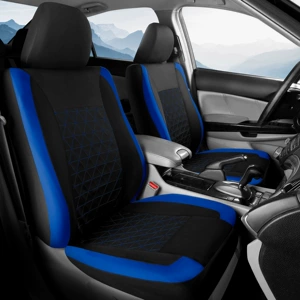 25 New Diamond-Shaped Cloth Car Seat Covers Quilted Embroidered Leather Artificial Pvc Leather Exported to Europe and the United States Export Wholesale