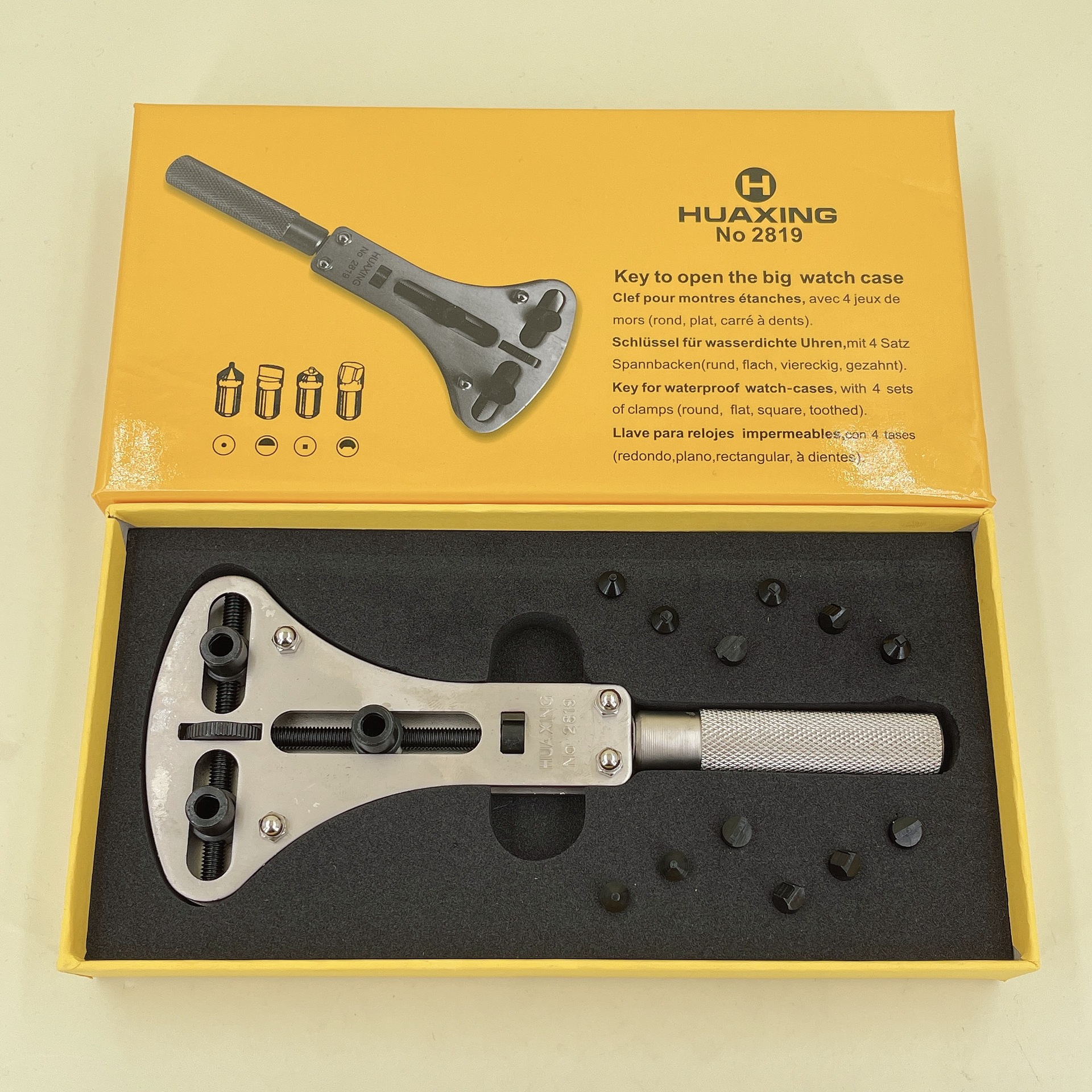 修表工具 2819开表器 三爪开 多功能开表器 开到55MM 手表后盖