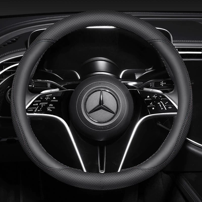 handle protective cover leather perforated, Steering wheel cover