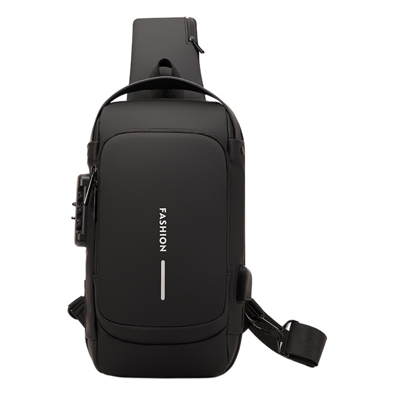 Cross-Border Supply Fashion Shoulder Bag Men's High-End Trendy Crossbody Bag Multi-Purpose Casual Sports Motorcycle Chest Bag