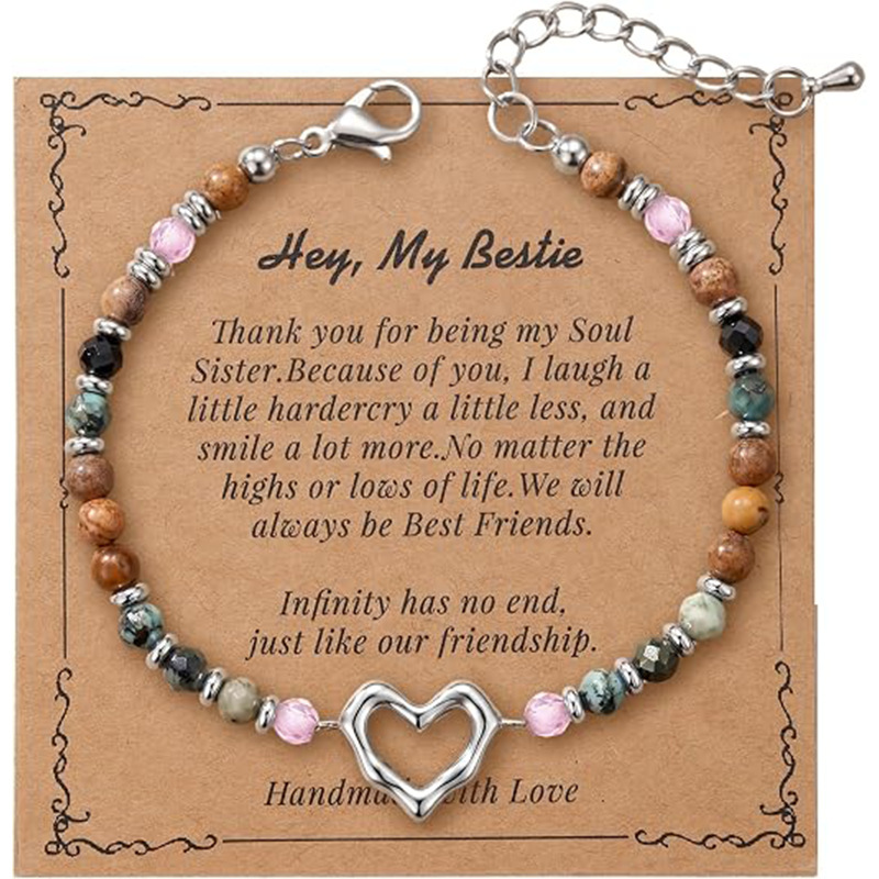 Cross-border best-selling natural stone bracelets, fashionable and simple, the perfect gift for mothers and best friends Cross-border best-selling natural stone bracelets, fashionable and simple, the perfect gift for mothers and best friends
