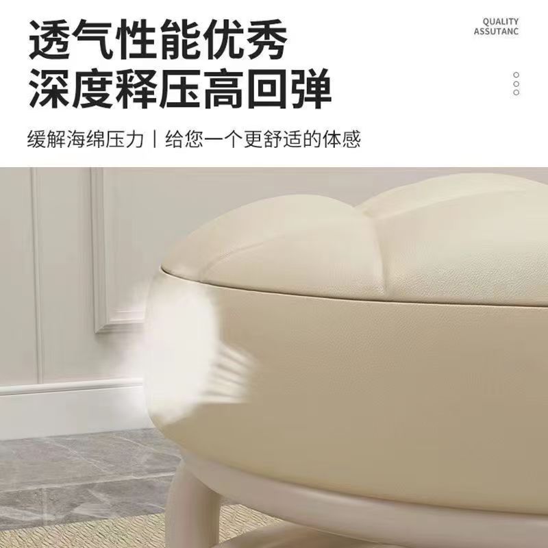 Taburete giratorio, taburete bajo para uso doméstico, taburete para cambiar zapatos, silla pequeña portátil para cuidar a los niños, taburete de aprendizaje para niños pequeños.