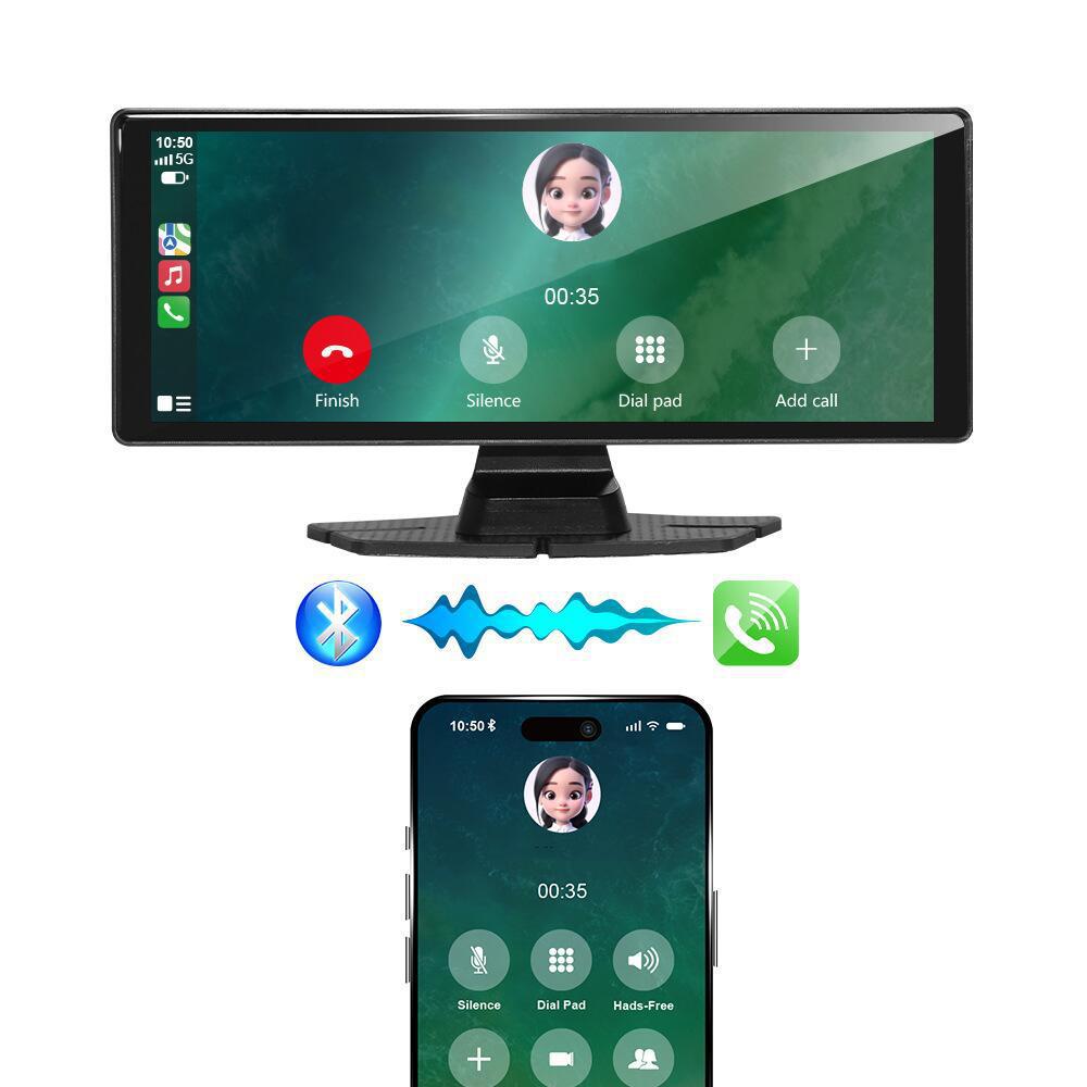 Carplay Dash Cam 4K Front and Rear Dual Recording WiFi Navigation