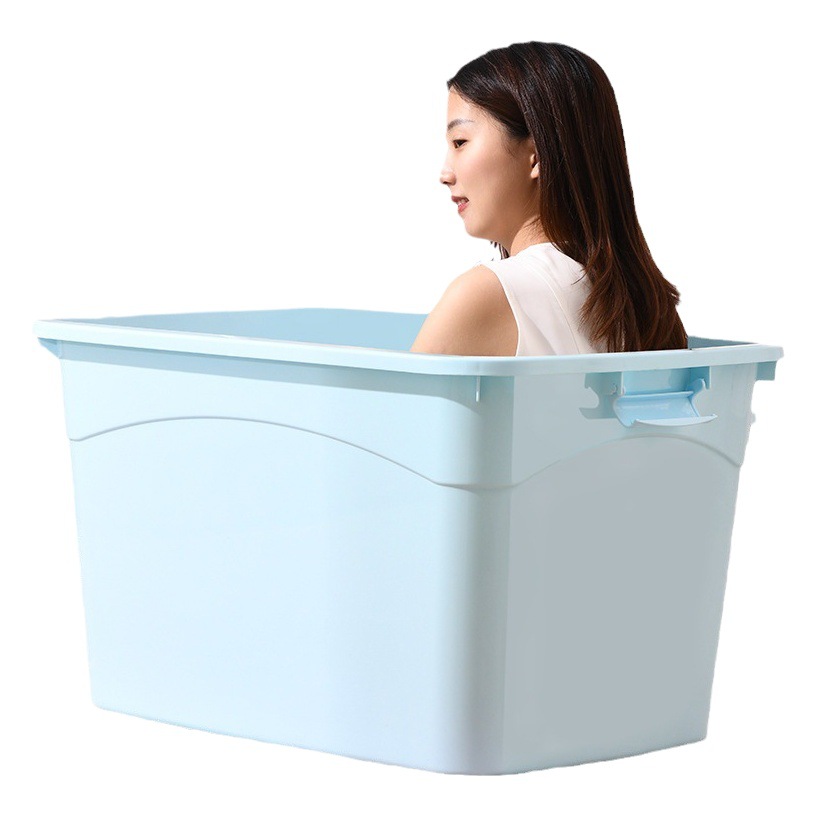 Caja de almacenamiento de plástico, caja de almacenamiento de edredones extra grande, caja de almacenamiento de juguetes, caja de almacenamiento de ropa de gran capacidad para mudanza