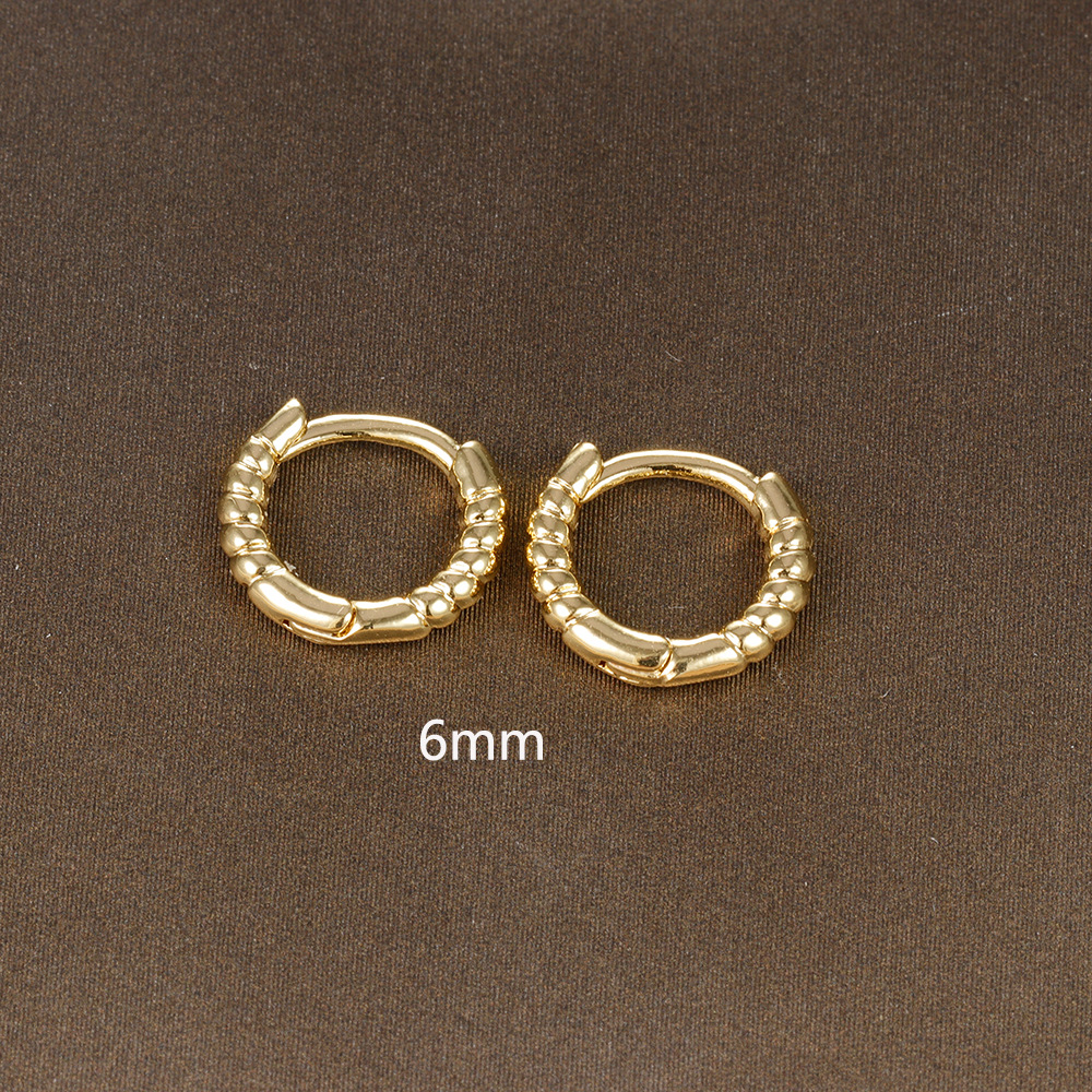 10g Weight Copper Ear Needle Material Zircon Inlay Material Charm Sleeper Hoop Earrings, Drop Earrings Classification 1 Pair Quantity Daily Occasion Copper Material Geometric Pattern Women's Gender Plating Design IG Style Style 1 Pair IG Style Geometric Plating Copper Zircon Drop Earrings 11