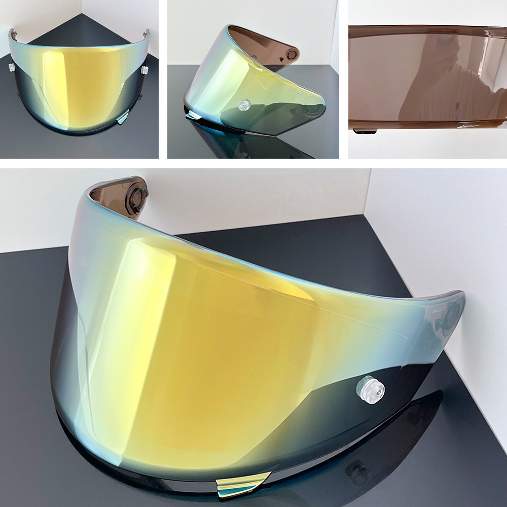 Motorcycle Helmet Lenses for Day and Night, Suitable for Nfr, Nf, Nx, Nz, Nxr Electroplated Mirror Accessories