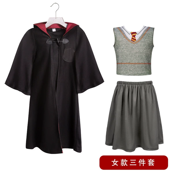 Gryffindor French robe+inner cloth+short skirt