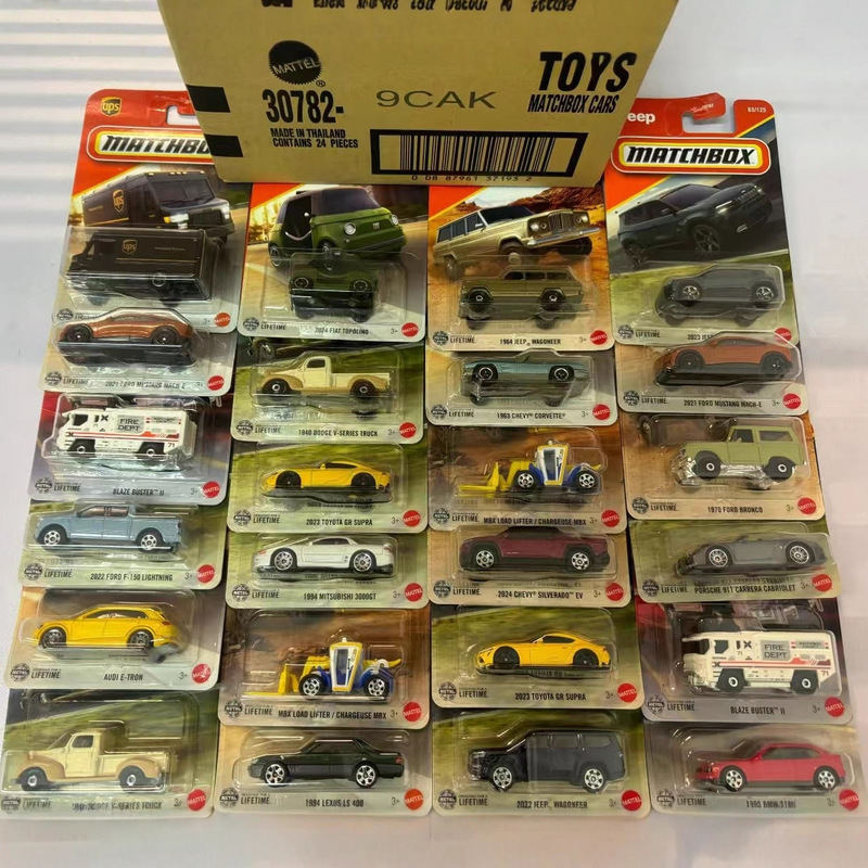 Matchbox 25-Year Batch Artificial Alloy Car Porsche Bmw Land Rover Volvo Car Model Toy 30782