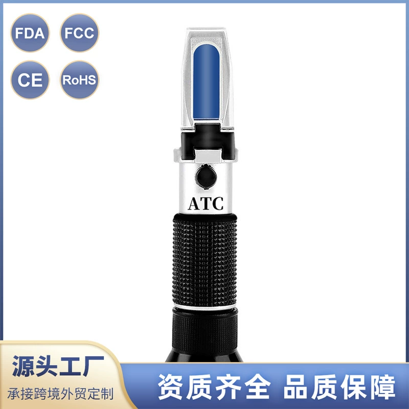 Винный тестер рефрактометр детектор сахара Сахар 0-40% Спирт 0-25% спирт детектор