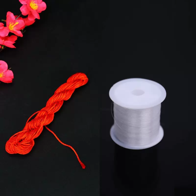 手工绳编织吊坠挂绳玉线手链线红绳子项链股线红线绳中国结线材