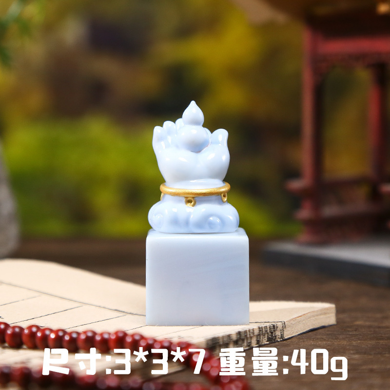 太ったFUFU仏の手シールクリエイティブデザイン仏教絶妙な樹脂工芸品装飾品デスクトップかわいい装飾品|undefined