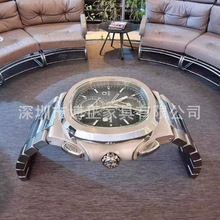 轻奢不锈钢手表茶几客厅家用大型创意仿真现代装饰茶桌轻奢风茶几
