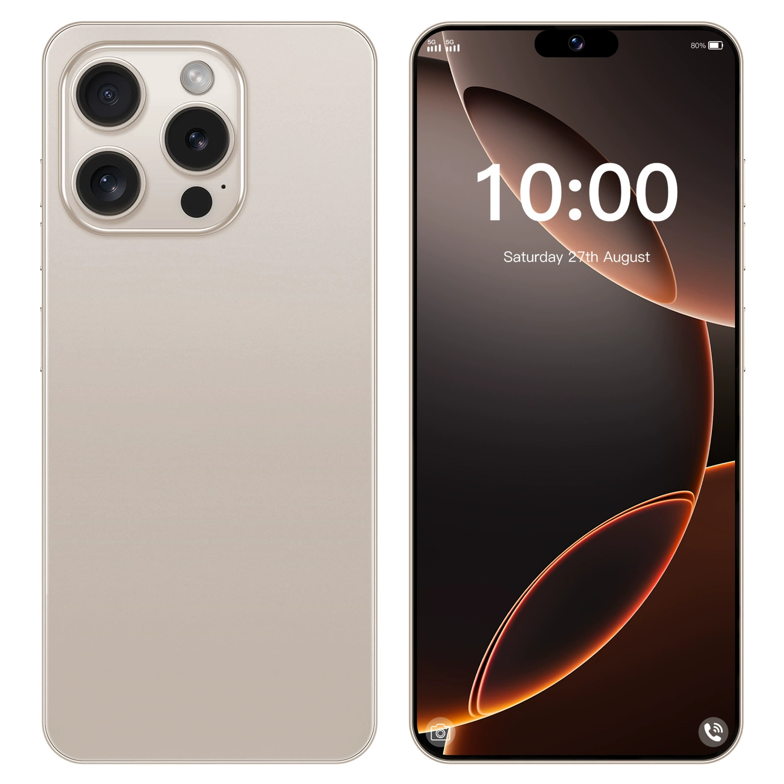 (), умный мобильный телефон, Intel Core i15, 15Promax, Android 6.8, 6.8 дюйма, 16Г