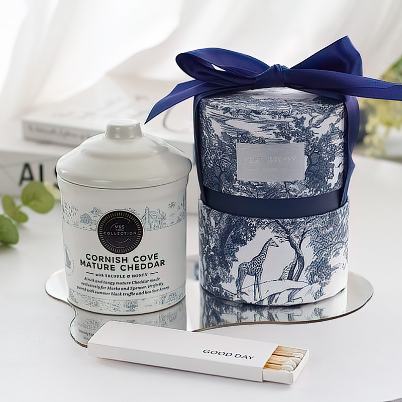 Caja de regalo de ámbar báltico