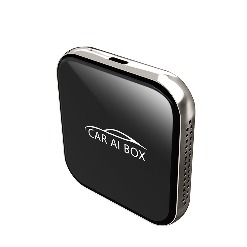 Four-in-one car wireless CarPlay box, wired to wireless, Android and Apple screen mirroring and interconnection module