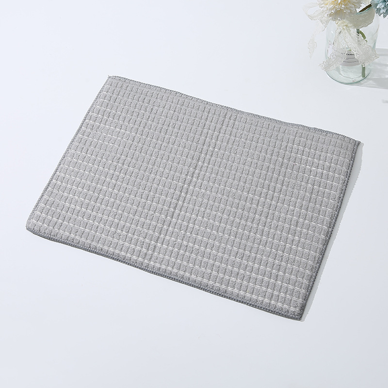 Cocina encimera de drenaje placemat montaña esponja de microfibra aislamiento térmico estera absorbente estera seca estera antideslizante al por mayor
