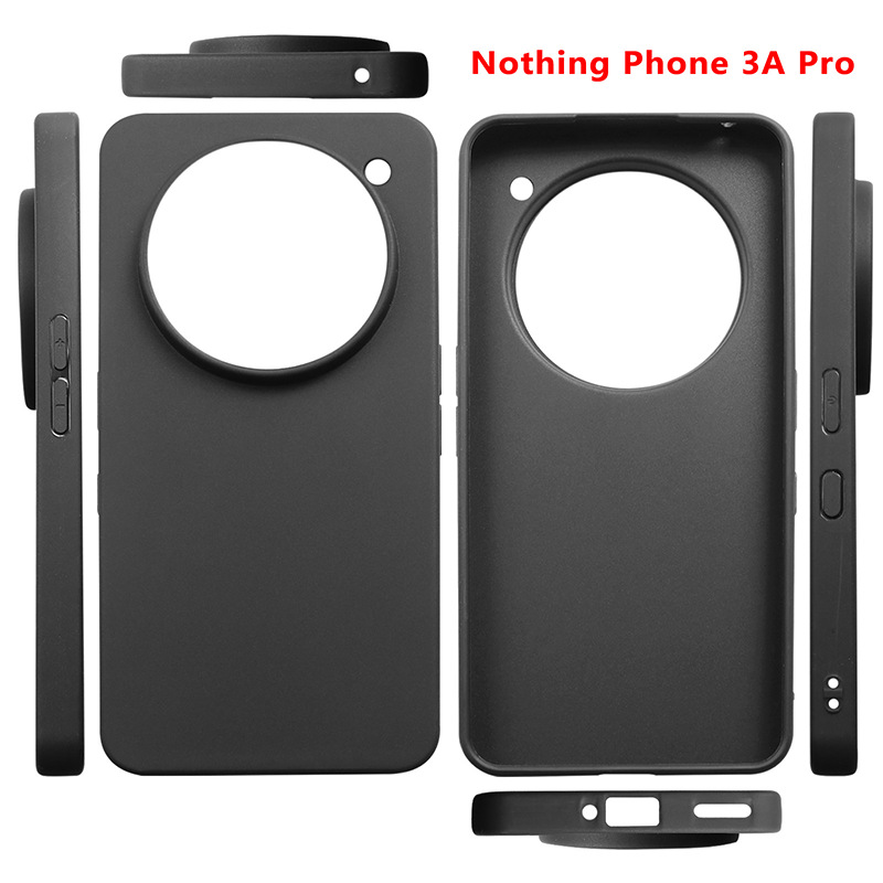 适用于Nothing Phone 3a Pro 全磨砂手机壳TPU素材防摔软壳保护套