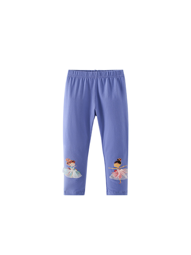 Pantalones de niñas malwee transfronterizos primavera y otoño nuevos pantalones de cintura elástica casuales para niños europeos y estadounidenses leggings para niños