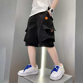儿童装男童夏装裤子短裤2026新款中大童薄款夏季中裤夏款工装裤潮