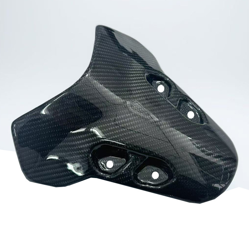 Cross-Border Applicable Yamaha Mt-07 Mt07 Modified Carbon Fiber Front Windshield Deflector Hood Competitive Windshield