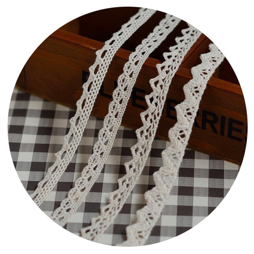 Factory Stock Cotton Thread Lace DIY Home Textiles Clothing Accessories Sofa Curtains Hats Cotton Thread Lace Material Wholesale