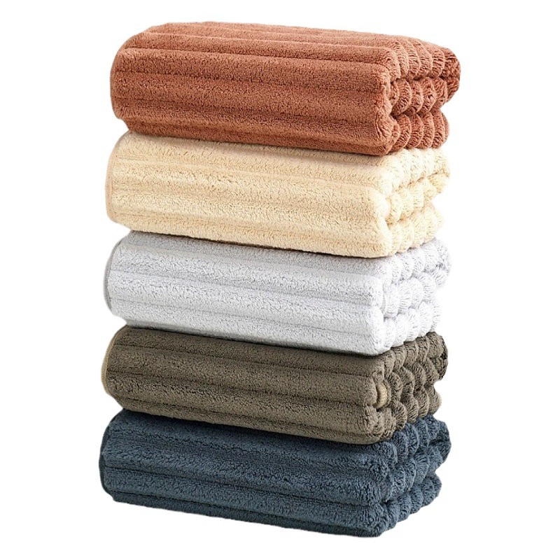 Новое Большое банное полотенце из кораллового флиса очень толстое взрослое детское бытовое Впитывающее быстросохнущее пляжное банное полотенце оптовая продажа с фабрики