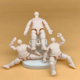 2.5寸3寸bjd素体换装洋娃娃6.3cm身体活手娃改妆BJD公主配件人偶