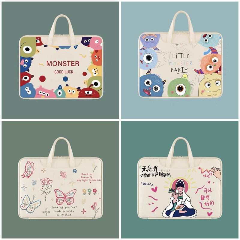2024 new laptop bag 13.3-inch Apple Huawei 14-inch Dell 15.6-inch laptop case 16