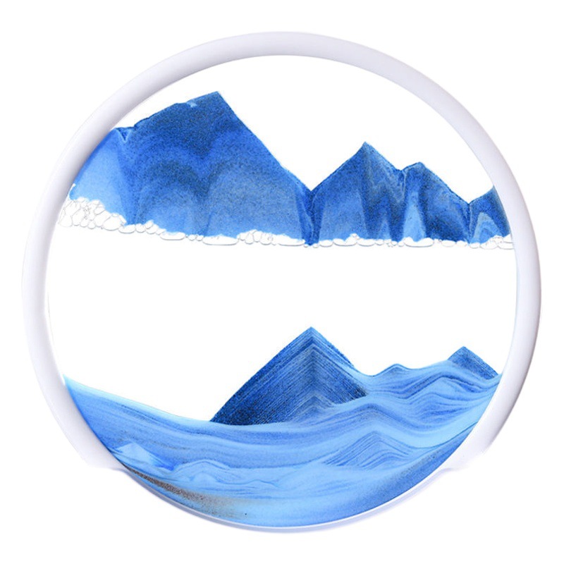 Transfronterizo caliente arenas movedizas decoración Regalo de Cumpleaños sala de estar decoración Escritorio de oficina descompresión reloj de arena Quicksand lámpara