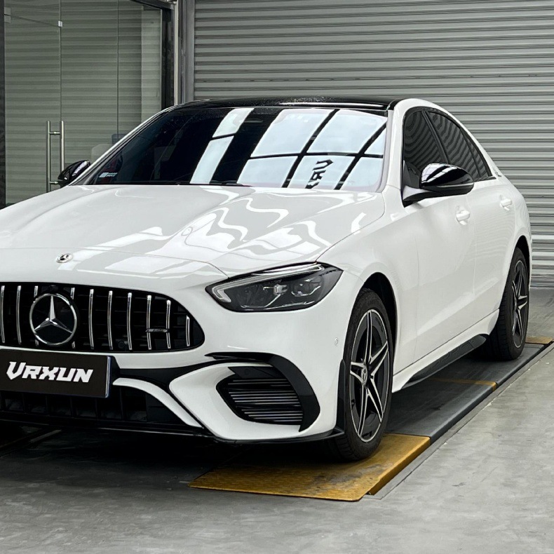 Applicable to 22-25 Mercedes-Benz c 200 260 W206 changed to 24 c63amg simple narrow body to surround the front bumper net cover
