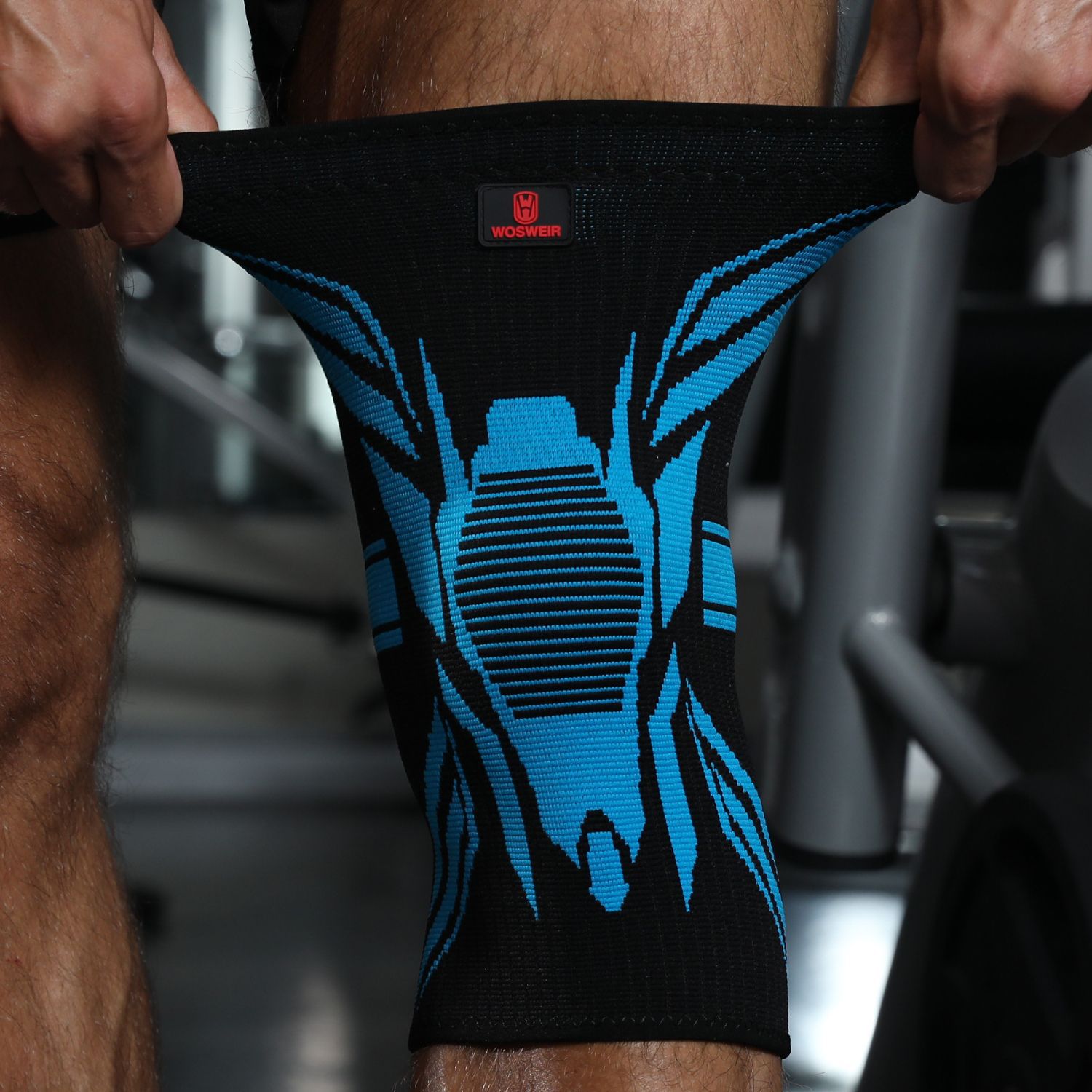 Rodilleras deportivas profesionales, equipo de baloncesto, junta de menisco para hombres y mujeres, cubierta protectora de rodilla para correr, levantamiento de pesas antideslizante