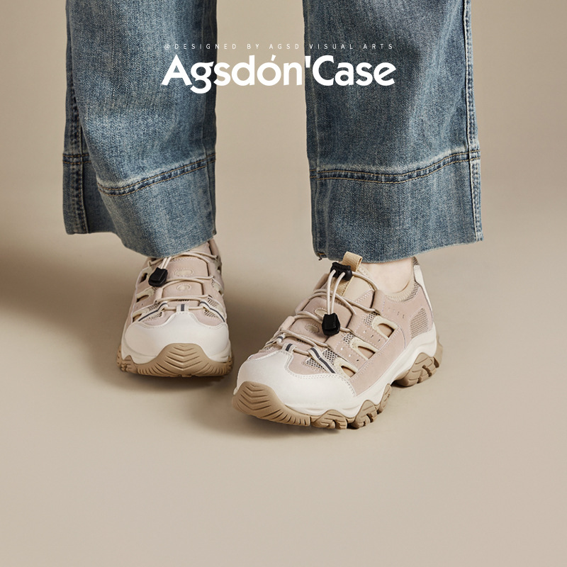 Zapatos deportivos de malla hueca de la antigüedad 2025 para mujeres nuevos zapatos de verano de senderismo al aire libre