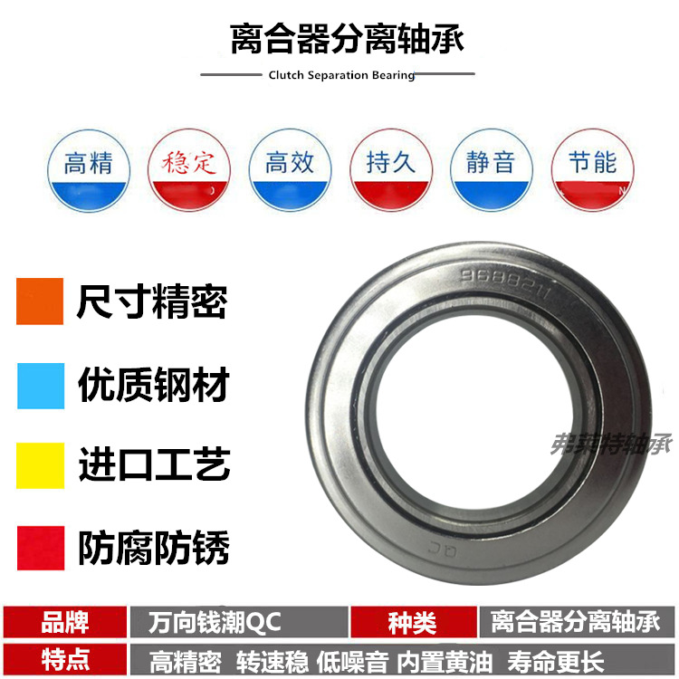 Wanxiang Qian Chao Automobile Forklift Clutch Release Bearing 9688211 9688213 986813 996712