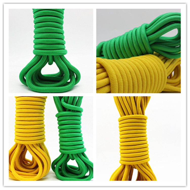 高强涤纶登山绳 芳纶攀岩绳 消防救援安全绳 电力牵引绳生产厂家