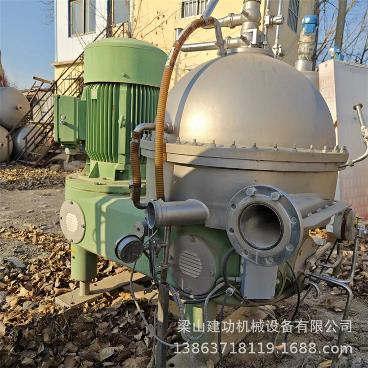 二手液液固三相碟式离心机 油脂酵母啤酒进口碟式分离机 净乳机