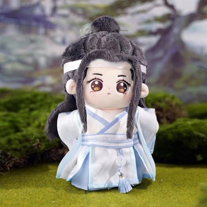 MADO MINIdolI ancestrales alrededor de muñeca azul olvido atributos de la máquina muñeca de algodón de 20cm de pie olvido cp image 3