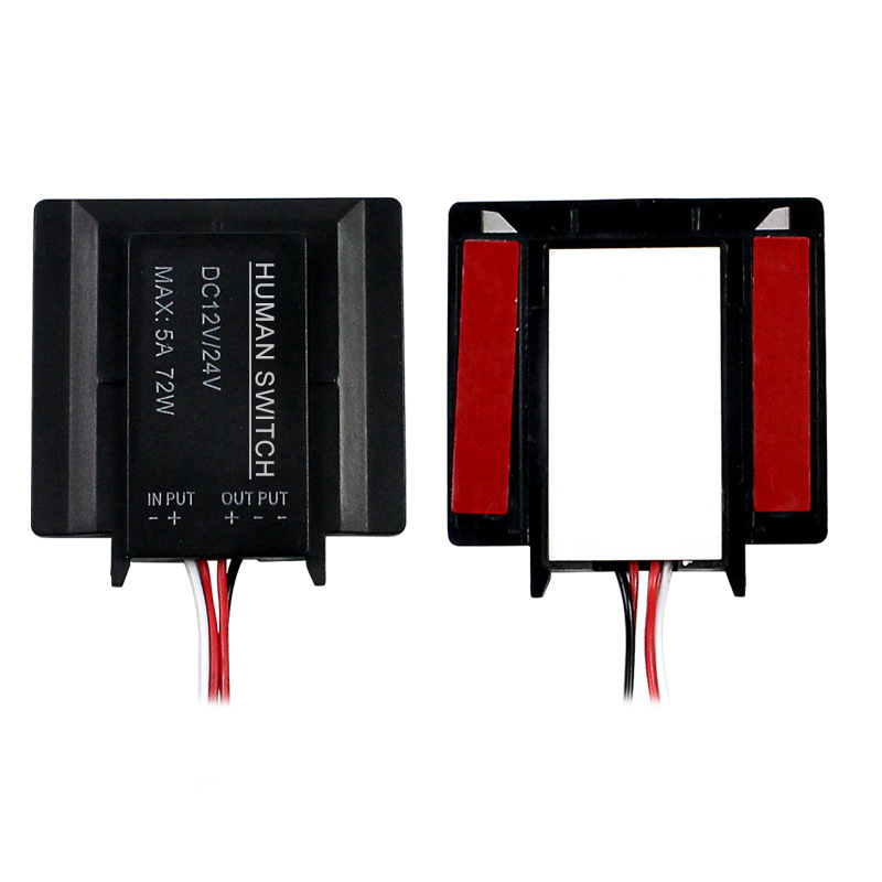 Bathroom mirror monochrome LED light with infrared sensor