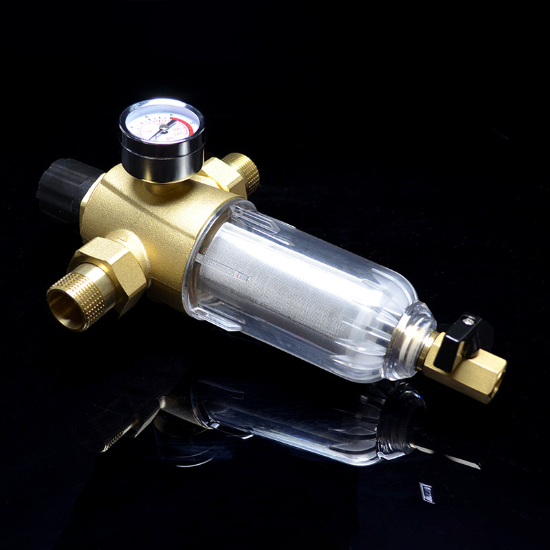 Stabilized Voltage Pre-Filter Copper Voltage Regulator Household Whole House Large Flow Kitchen Tap Water Pipe Water Purifier